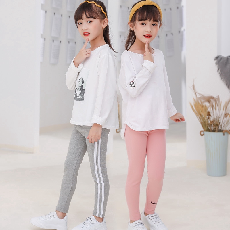 Quần Legging Co Giãn Dành Cho Bé Gái