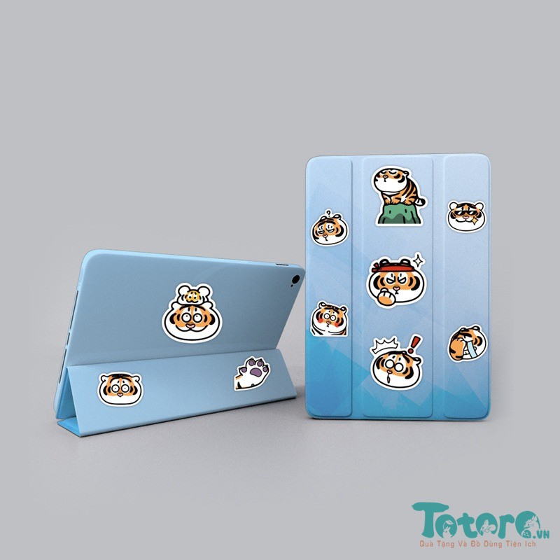 Sticker dán 40 hình Hổ Béo - Mèo Capoo - Among Us - Marvel - Chó Shiba - Mèo Nyanko và nhiều hình dễ thương khác