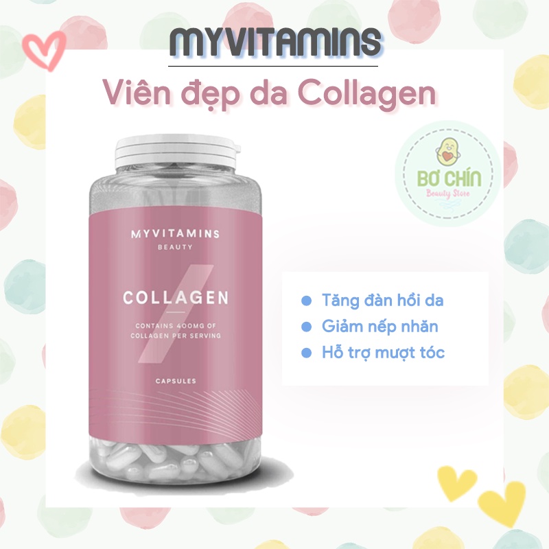 Viên Collagen đẹp da MyVitamins [90 Viên]