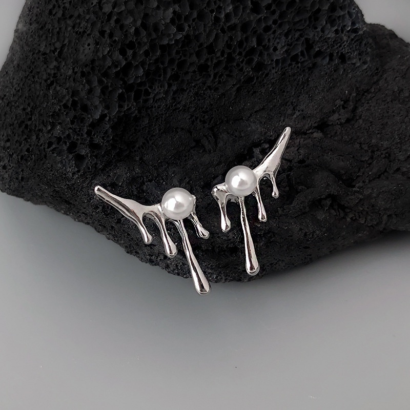 Bông Tai Hình Giọt Nước Phong Cách Retro Thời Trang Âu Mỹ 2022 Cho Nữ