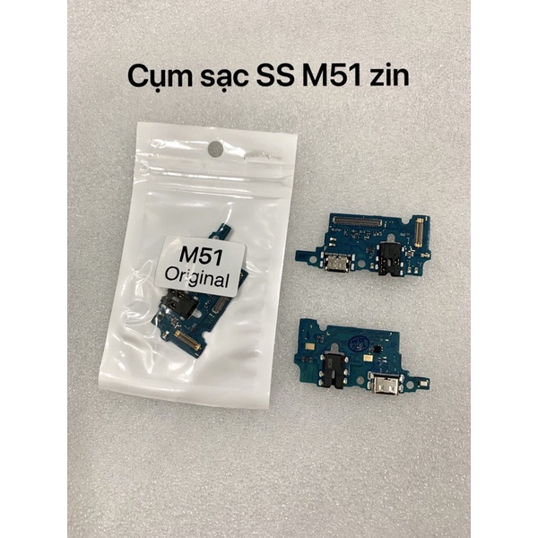 Cụm chân sạc samsung M51 zin-mới 100%