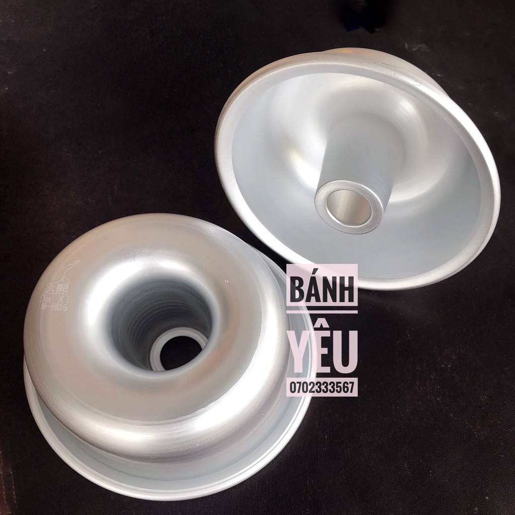 Khuôn bánh Tube nhôm tròn lõi giữa/khuôn Bundt/Angle cake