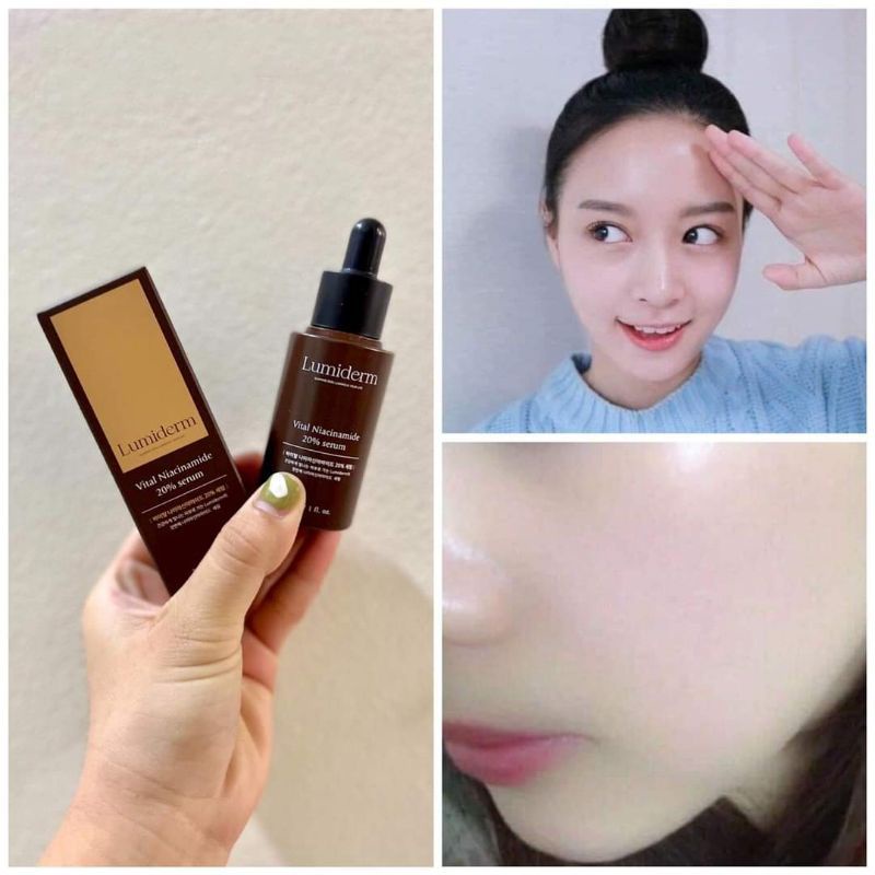 Serum dưỡng trắng Niacinamide 20% Lumiderm