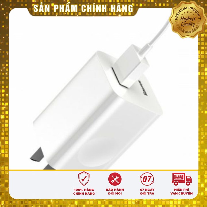 Củ sạc nhanh baseus 24W - AX02 - Quickcharge 3.0 - CHỐNG CHÁY NỔ AN TOAN PIN