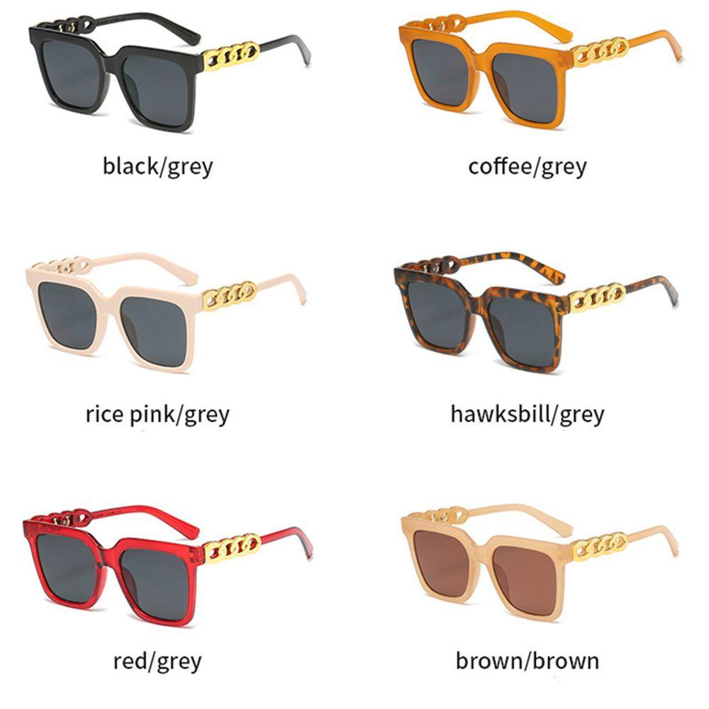 Kính Mát Vuông Màu Ngà Phong Cách Hàn Quốc Sang Trọng Cho Nữ