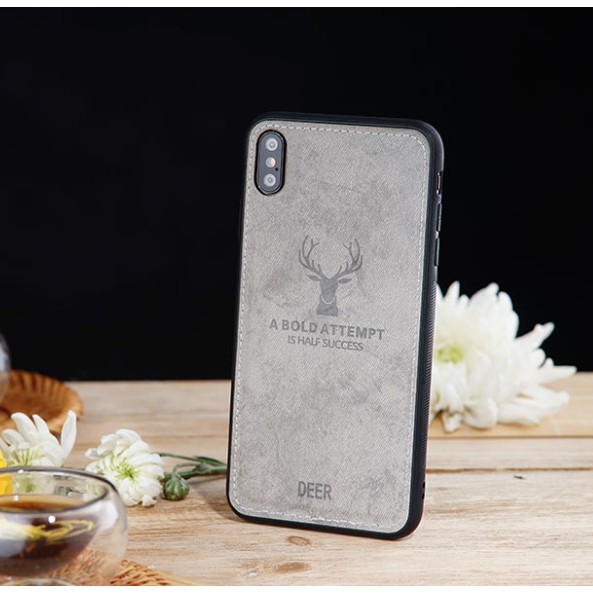 Ốp DEER giả da dể hươu vải bò cho iPhone 6 6s 7 7s 6 Plus 7 Plus 8 Plus iPhone X XS XR XS MAX 11 pro 12 promax mini n32 | WebRaoVat - webraovat.net.vn