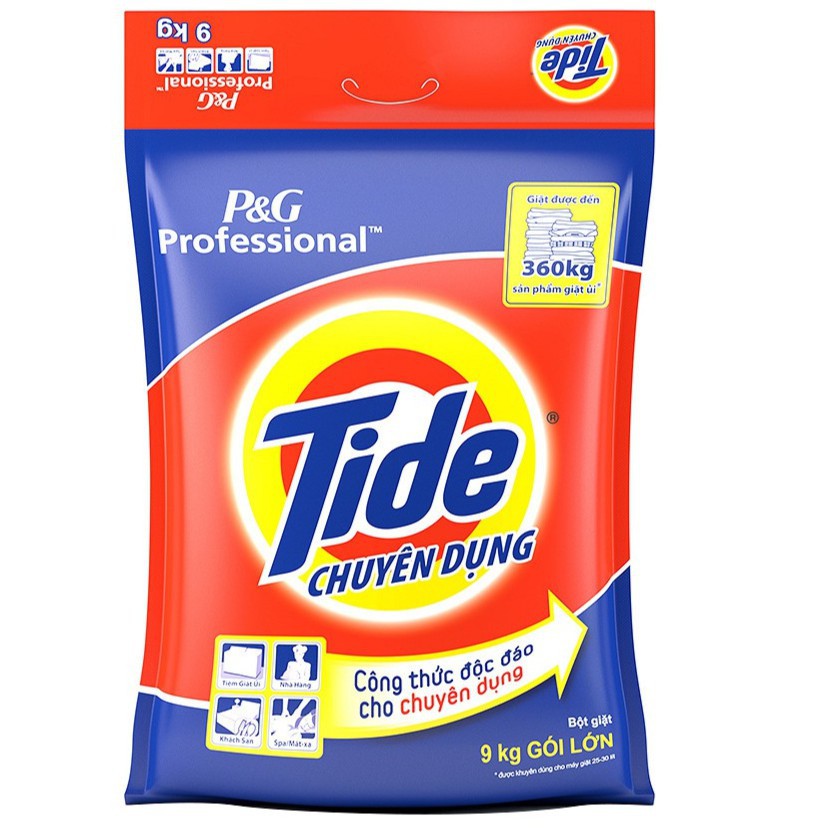 Bột Giặt Tide Chuyên Dụng 9Kg date mới