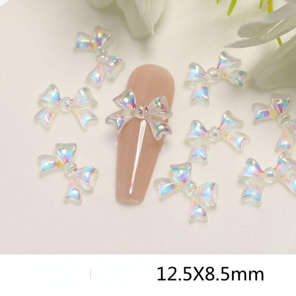Phụ Kiện Trang Trí Móng Tay 3D Hình Nơ Xinh Xắn