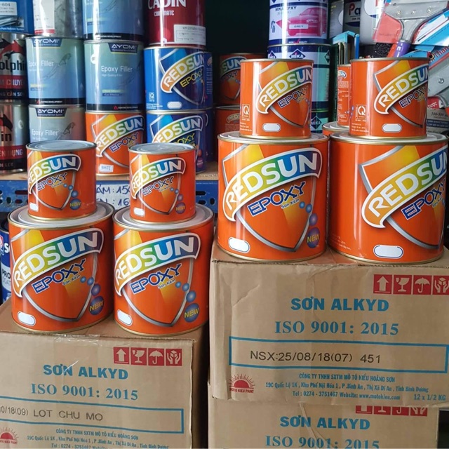 Sơn EPOXY REDSUN MÀU ĐẶC BIỆT