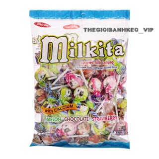 (Sỉ) Thùng 6 gói x 450g x50 que/ gói kẹo mút hỗn hợp Mikita
