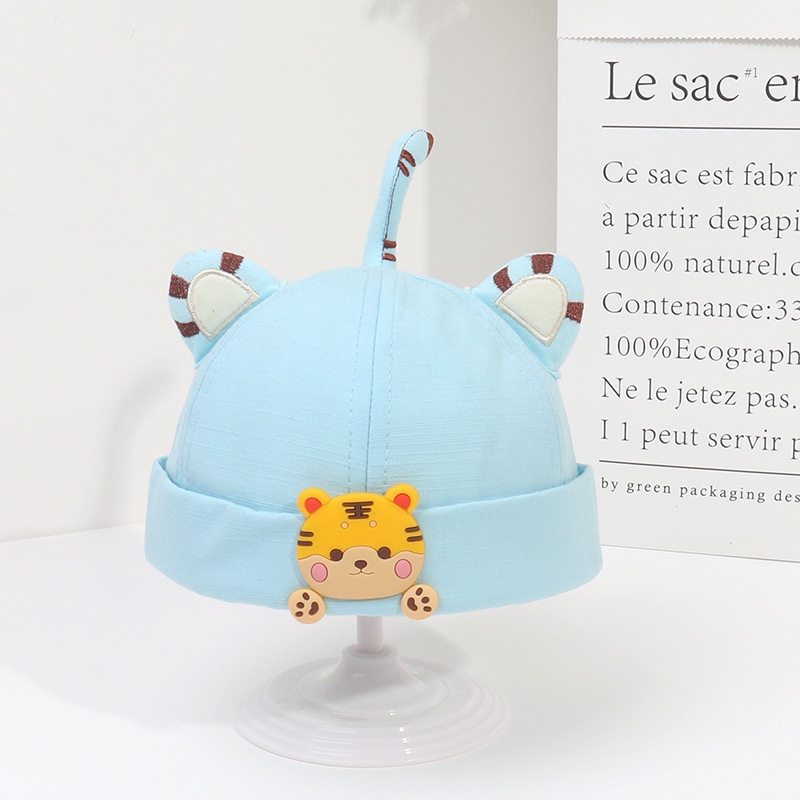 Mũ Cotton Tai Hổ Dễ Thương Cho Bé