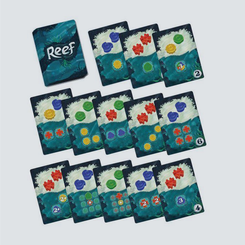 Reef Board Game  Strategy Board Game | Family Board Game for Adults and Kids | Ages 8+ |2-4 Players