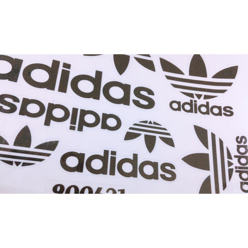 Tem chữ ADIDASSSS siêu nét dán được mọi loại xe