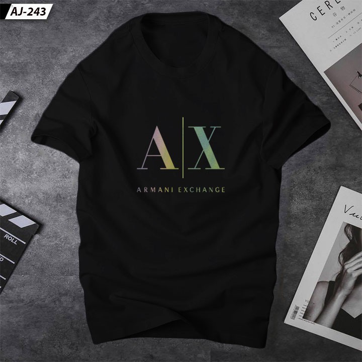 Áo thun nam cổ tròn AX Phản quang 7 màu cá tinh , lịch lãm - Vải dầy dặn con giãn tốt | Ur sport