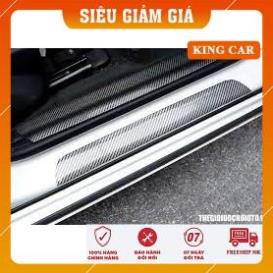 Nẹp dán cao su vân carbon, dải nẹp carbon trang trí và chống trầy xước xe ô tô - Shop KingCar