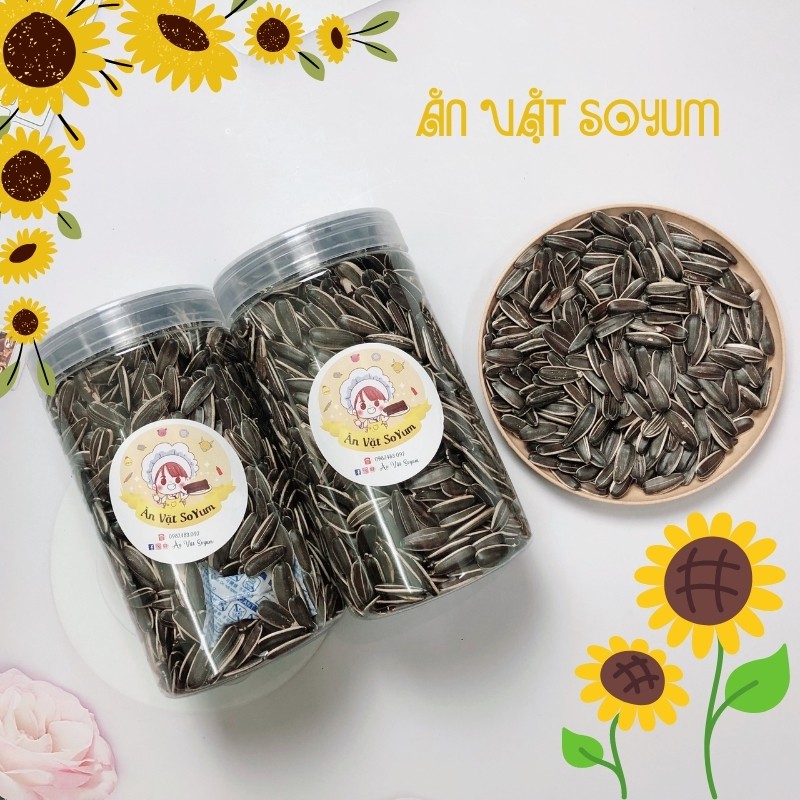 Hướng dương vị truyền thống 350g, ăn vặt SoYum vừa ngon vừa rẻ