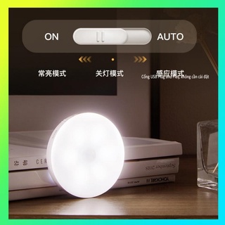Đèn LED cảm ứng trong đêm có người đi qua tự động sáng,sử dụng pin sạc cao cấp để khu vực tố chế độ auto tự sáng