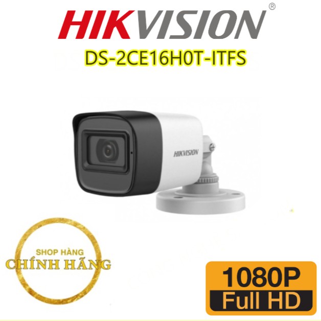 Camera HD-TVI hồng ngoại 5.0 Megapixel HIKVISION DS-2CE16H0T-ITFS | BigBuy360 - bigbuy360.vn