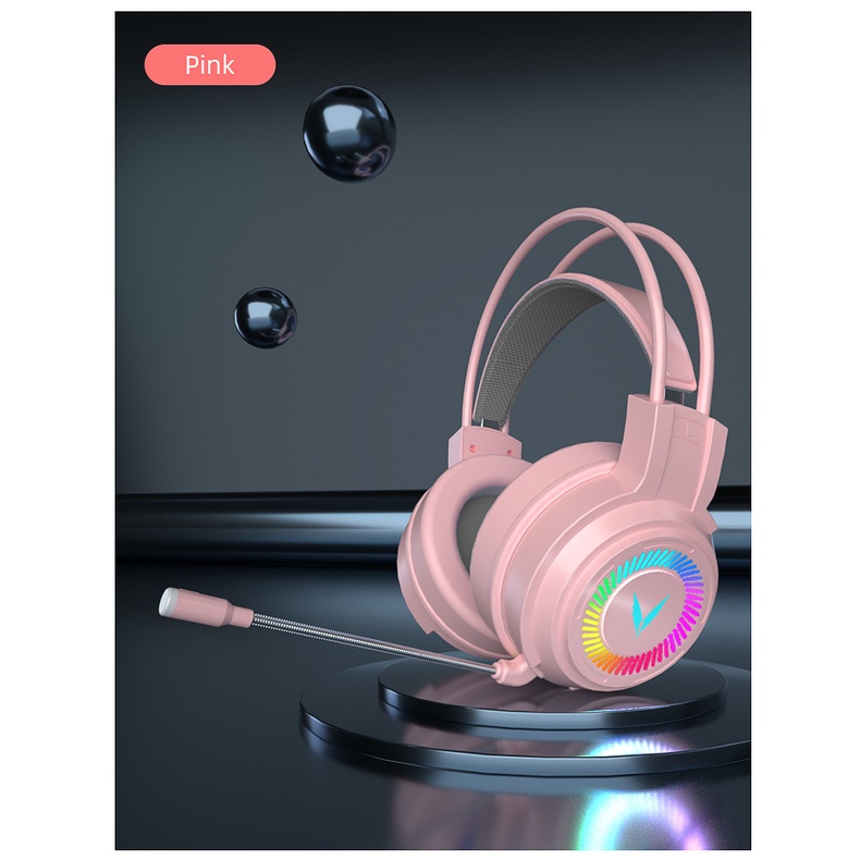 Tai nghe gaming G58 7.1 dùng cổng usb chụp tai có mic có đèn LED cho máy tính, điện thoại
