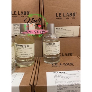 Nước hoa Le Labo Santal 33 USA(mẫu thử 2ml)