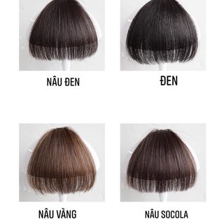 Tóc mái ngố tóc thật