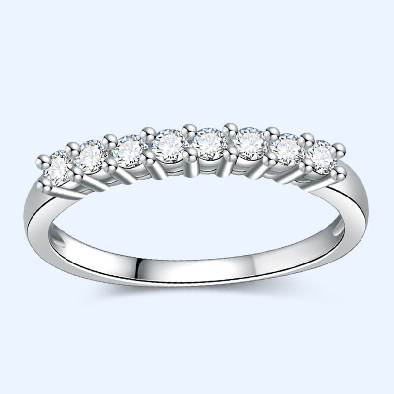 Nhẫn Đính Đá Zircon Thời Trang Mới Cho Nữ