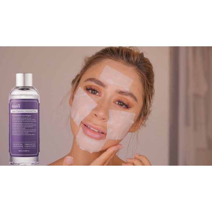 Nước hoa hồng Klairs Supple Preparation Facial / Unscented 180ml