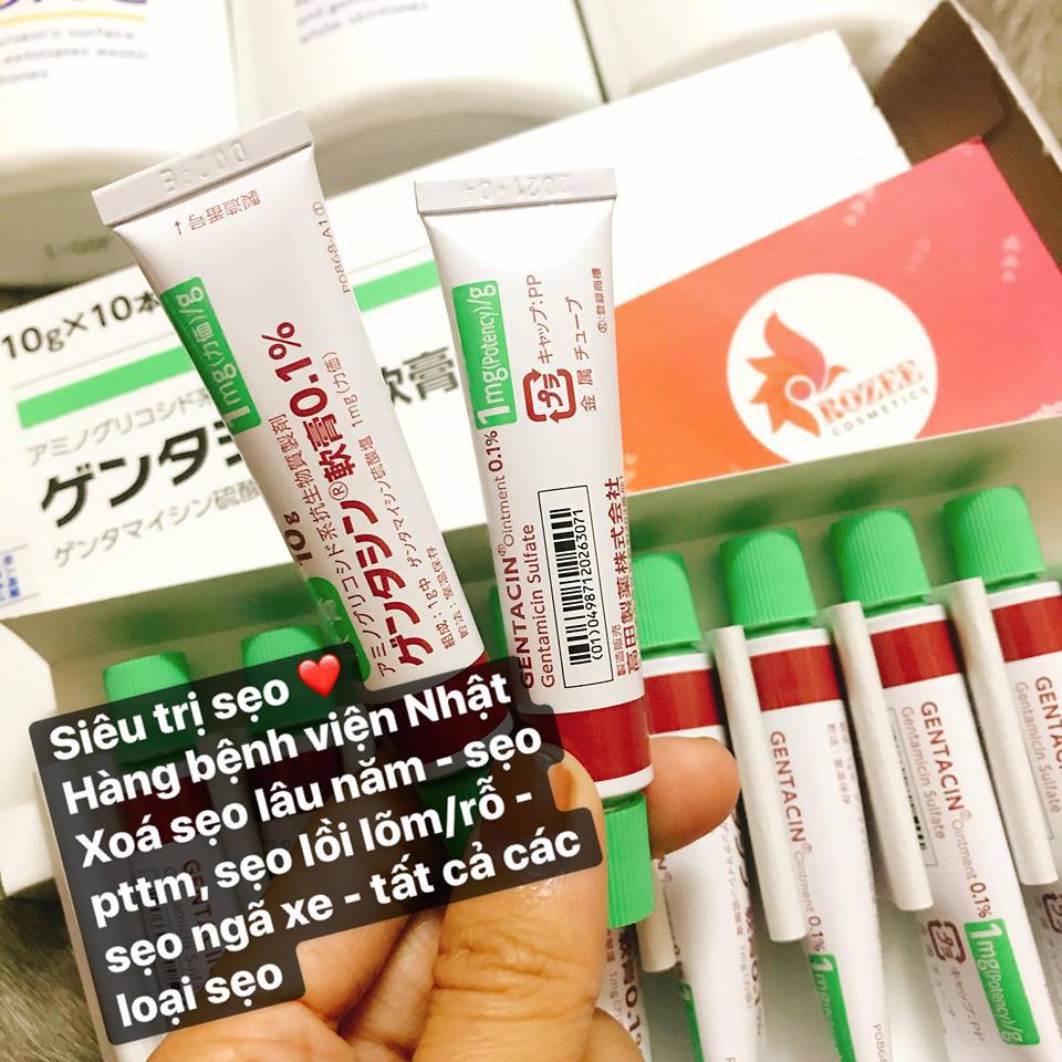 (chất lượng) Kem Sẹo Gentacin Nhật Bản 10g | BigBuy360 - bigbuy360.vn