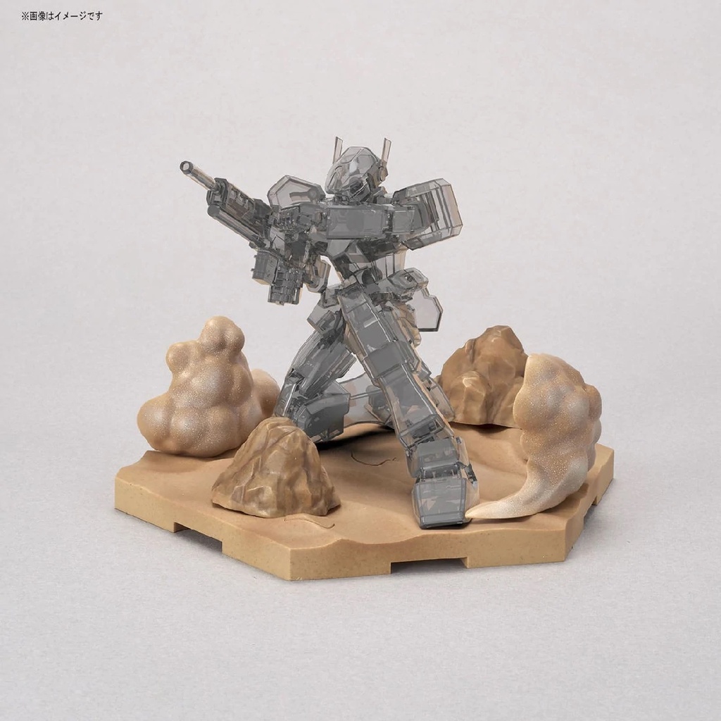 Mô Hình Lắp Ráp CUSTOMIZE SCENE BASE DESERT VER 30MM 1/144 Bandai 30 Minutes Missions Đồ Chơi Anime Nhật