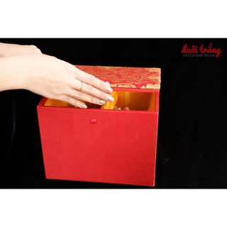 Nhất Phẩm Kỳ Lân 13cm - Sứ Giao Chỉ (trong hộp gấm đỏ)