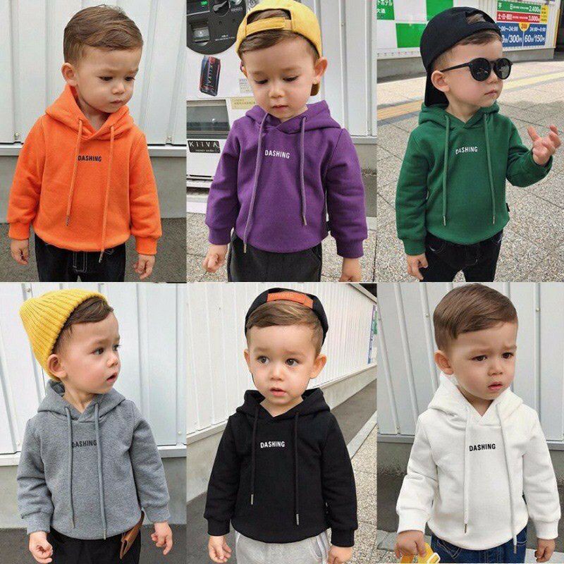 Áo Hoodie Cho Bé Trai Bé Gái 🌈FRESHIP 🌈Áo Nỉ Cho Bé Chất Nỉ Bông Dầy Dặn Siêu Ấm
