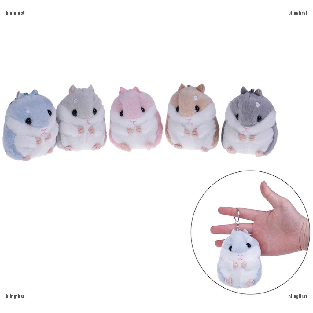 Chuột hamster nhồi bông 10cm ngộ nghĩnh đáng yêu