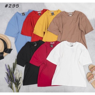 ÁO THUN TRƠN 9 màu UNISEX form rộng tay lỡ