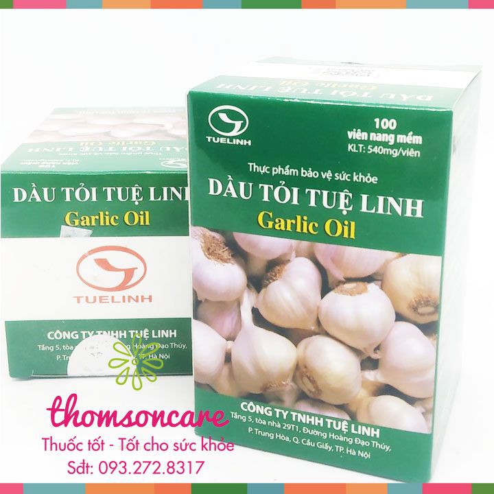 Dầu tỏi Tuệ Linh Giảm mỡ máu - Tăng đề kháng - Chính hãng Garlic Oil | BigBuy360 - bigbuy360.vn