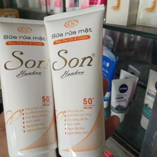 Sữa rửa mặt son mụn, thâm ,trắng da 70g