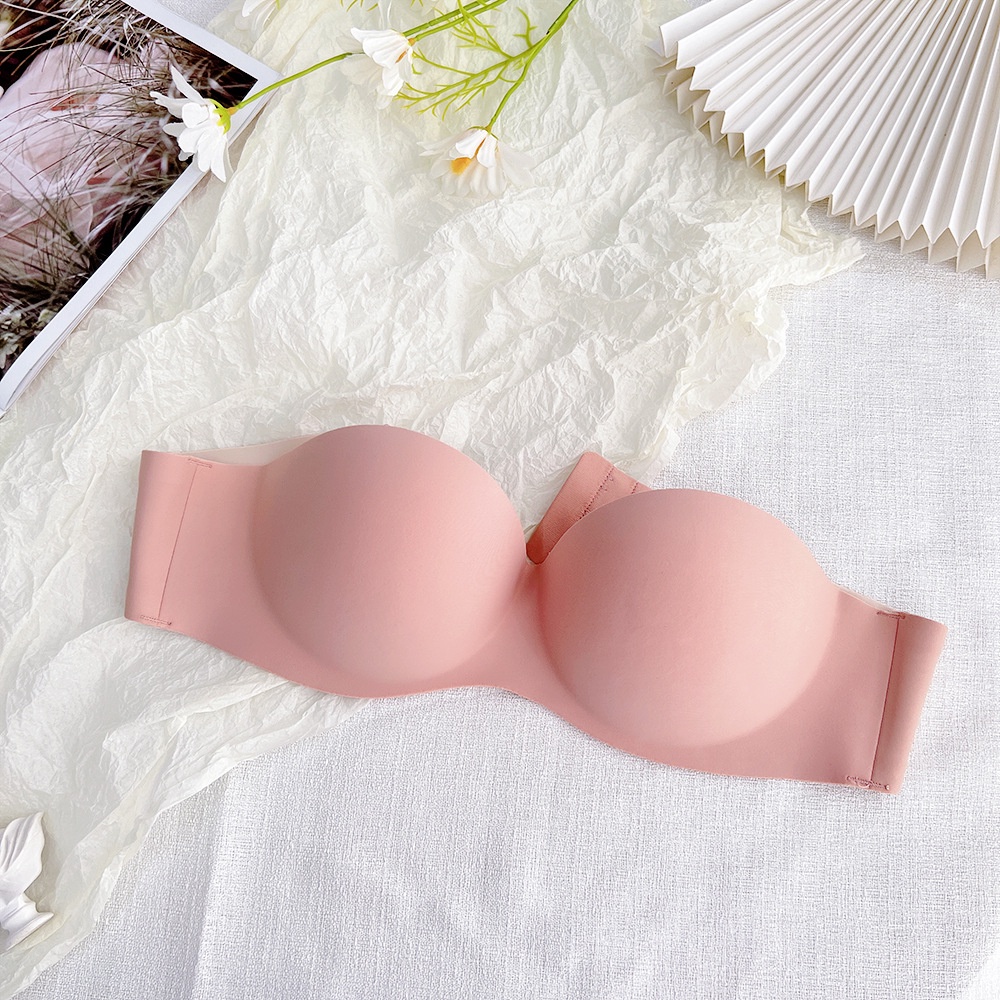Áo Ngực Không Dây Không Gọng Không Đường May Thiết Kế Hở Lưng Quyến Rũ Cho Nữ