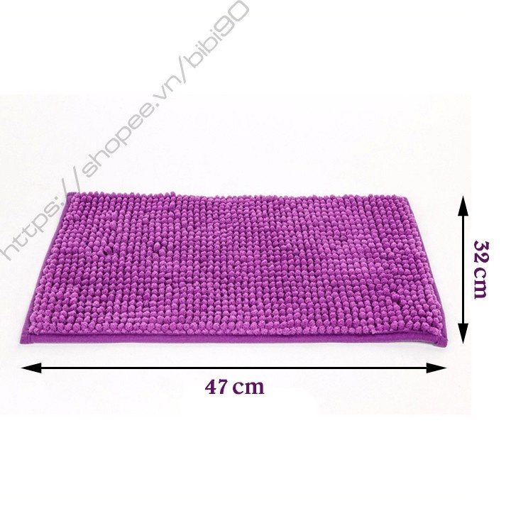 Thảm chùi chân san hô siêu thấm nước, chống trượt, mềm mại