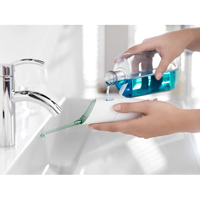 Máy tăm nước Philips Sonicare Airfloss 3000 HX3806, Airfloss Ultra pin sạc