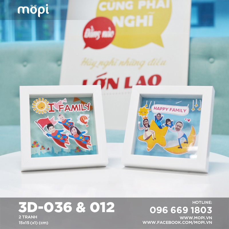 KHUNG ẢNH 3D QUÀ TẶNG - 36 MẪU GHÉP MẶT HÀN QUỐC- XƯỞNG MOPI - 31->36