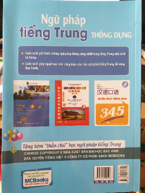 Sách - Ngữ Pháp Tiếng Trung Thông Dụng