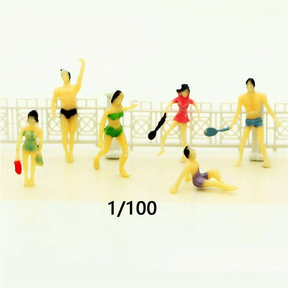Bộ 100 Mô Hình Người Nhiều Màu Sắc Tỉ Lệ 1: 50 / 1: 75 / 1: 100 / 1: 150