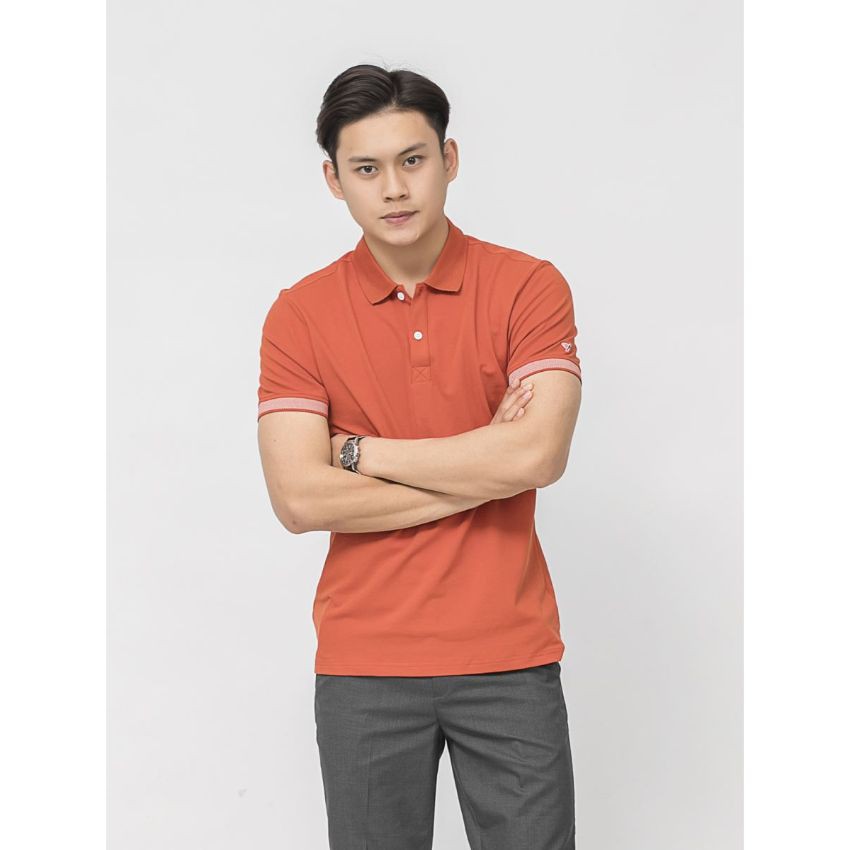 Áo phông Polo ngắn tay nam Aristino 🌟 CHÍNH HÃNG – SALE 🌟 APS057S9 chất liệu cotton CVC, cao cấp