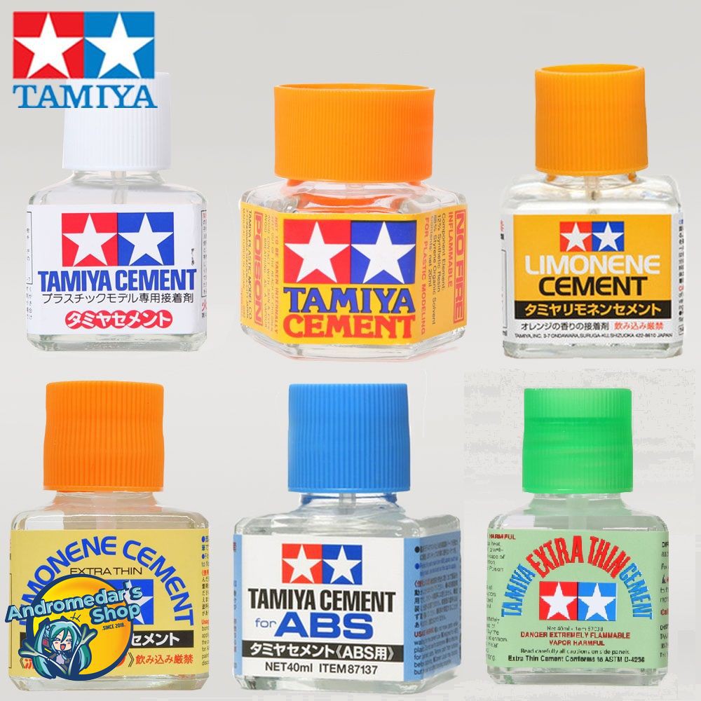 Keo dán mô hình Cement 87003 / Extra Thin Cement 87038 / Plastic Cement 87012 / Cement  87137