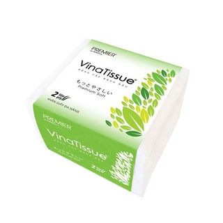 COMBO 3 GÓI KHĂN GIẤY LỤA VINATISSUE ( 200 TỜ/GÓI, 2 LỚP)