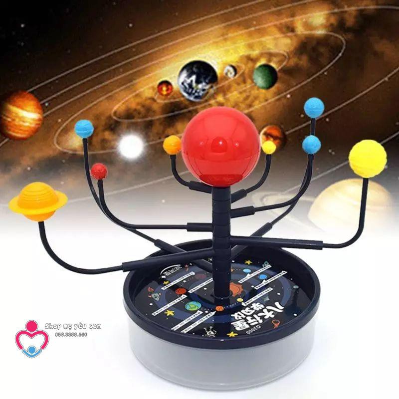 Đồ chơi lắp ghép Mô hình hệ mặt trời 9 hành tinh 3D- Đồ chơi trẻ em thông minh