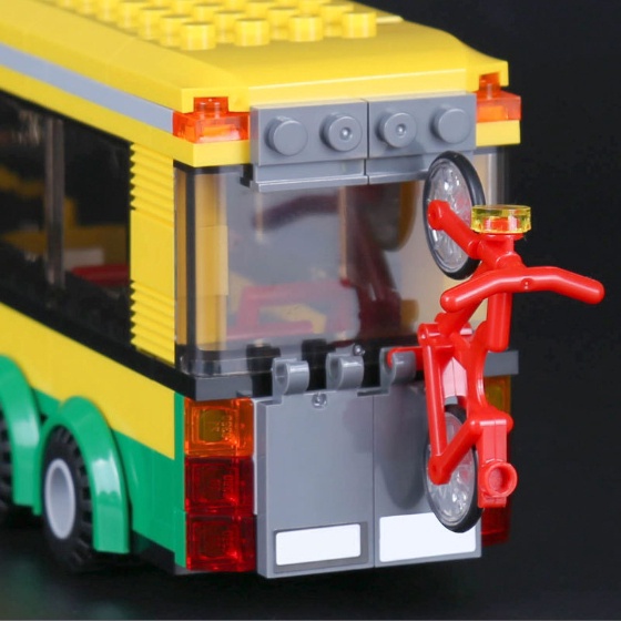 Lắp Ráp Cities -  02078 , Leji 40021  377 Mảnh )