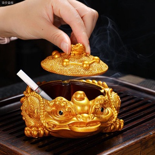 Gạt tàn thuốc có nắp đậy thời trang tiện lợi