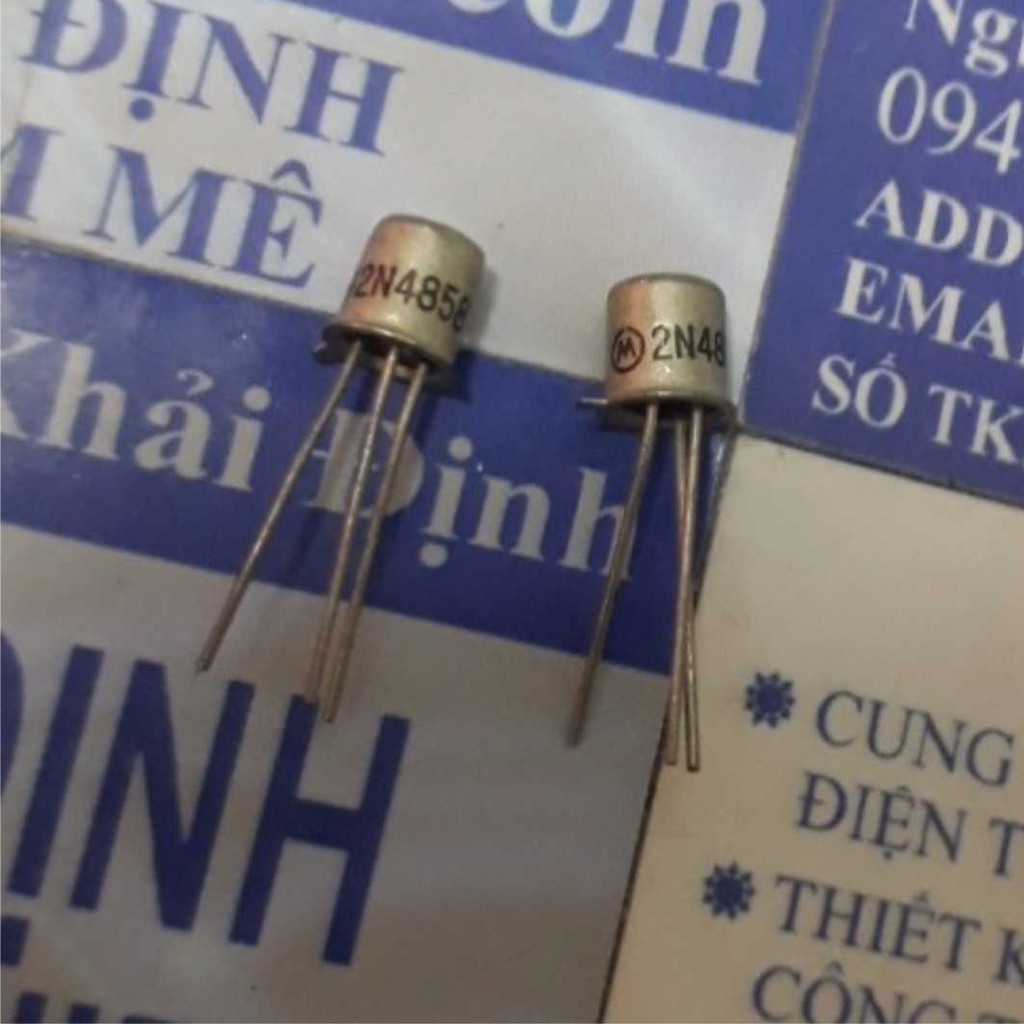 2N4858A vỏ sắt, kiểu chân TO-18 hàng chính hãng JFET N-CH kênh N kde4366