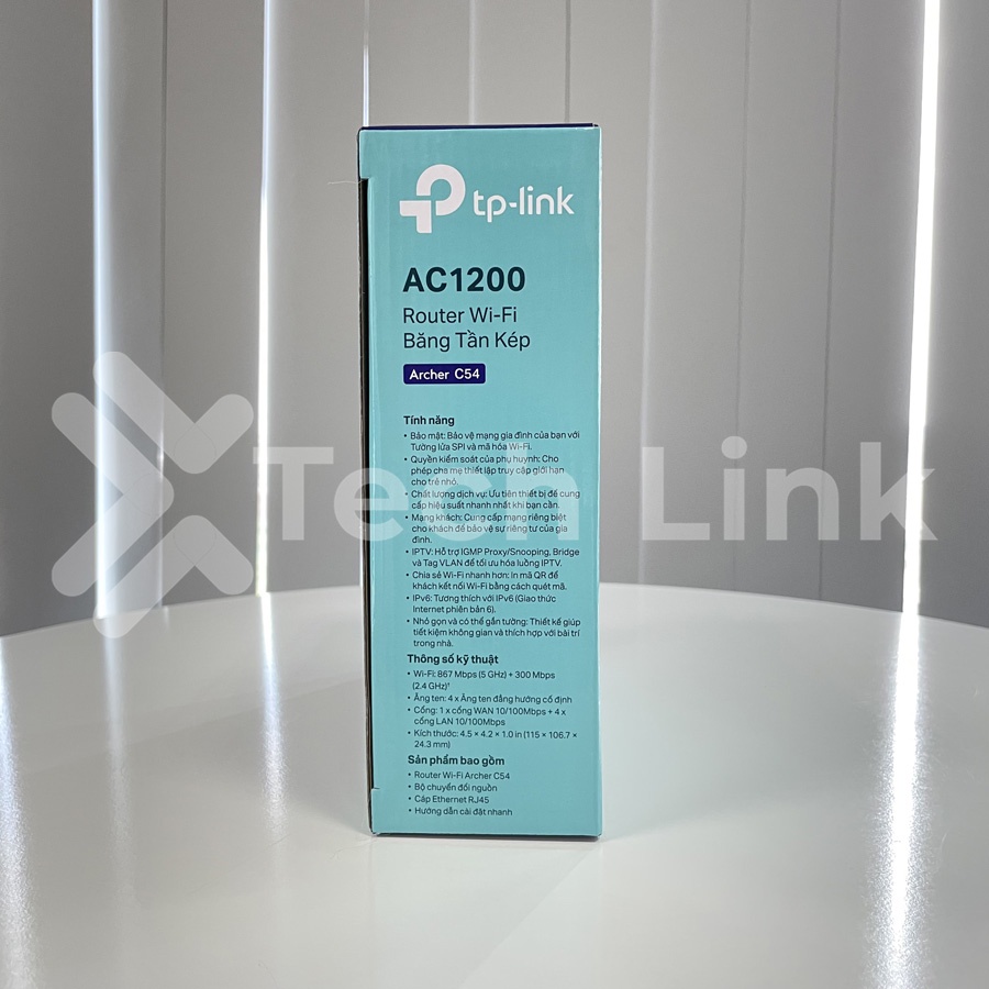 [Hỏa tốc] Bộ Phát Wifi TP-Link Archer C54 Băng Tần Kép Chuẩn AC 1200Mbps