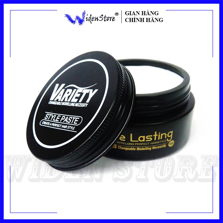 Sáp Vuốt Tóc Nam VARIETY Gel Wax Keo Vuốt Tóc Tạo Kiểu Giữ Nếp Tóc Siêu Cứng WIDEN STORE WST09 + [QUÀ TẶNG KÈM]